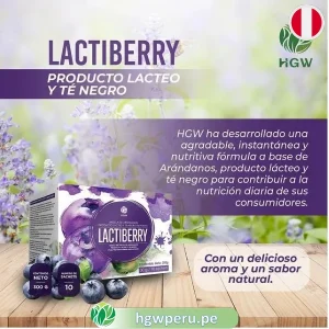 Lactiberry HGW 🥛 | Mezcla de Arándanos, Lácteo y Té Negro