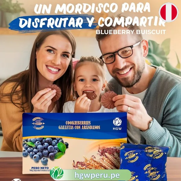Galletas con Arándanos y Trigo HGW 🍪| Nutritivas Blueberry Biscuit 2 Galletas con Arándanos y Trigo HGW 🍪| Nutritivas Blueberry Biscuit - Imagen 2