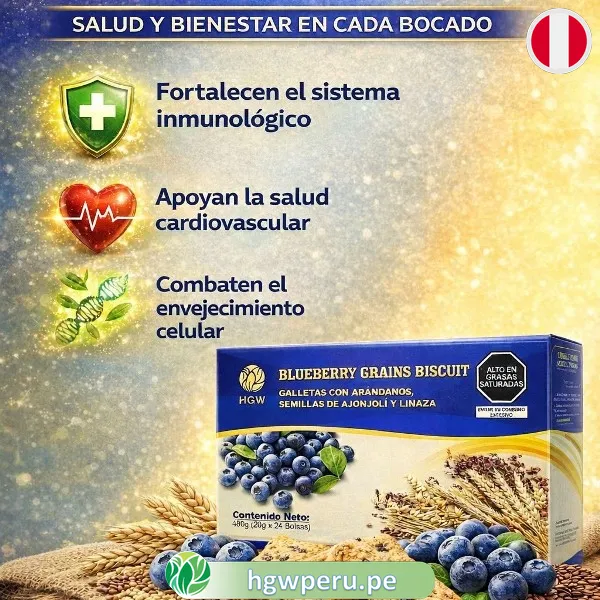 Galletas con Arándanos y Trigo HGW 🍪| Nutritivas Blueberry Biscuit 3 Galletas con Arándanos y Trigo HGW 🍪| Nutritivas Blueberry Biscuit - Imagen 3