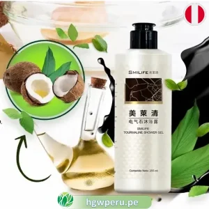 Gel de Baño de Turmalina HGW 🧼 | Limpieza Profunda y Energía