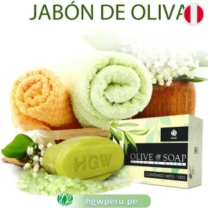 Jabón de Oliva HGW 🌿 | Hidratación Profunda y Nutrición Natural